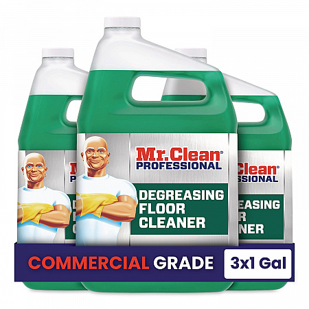 Degreasing Floor Cleaner, 1 gal Bottle, 3/Carton (19892)