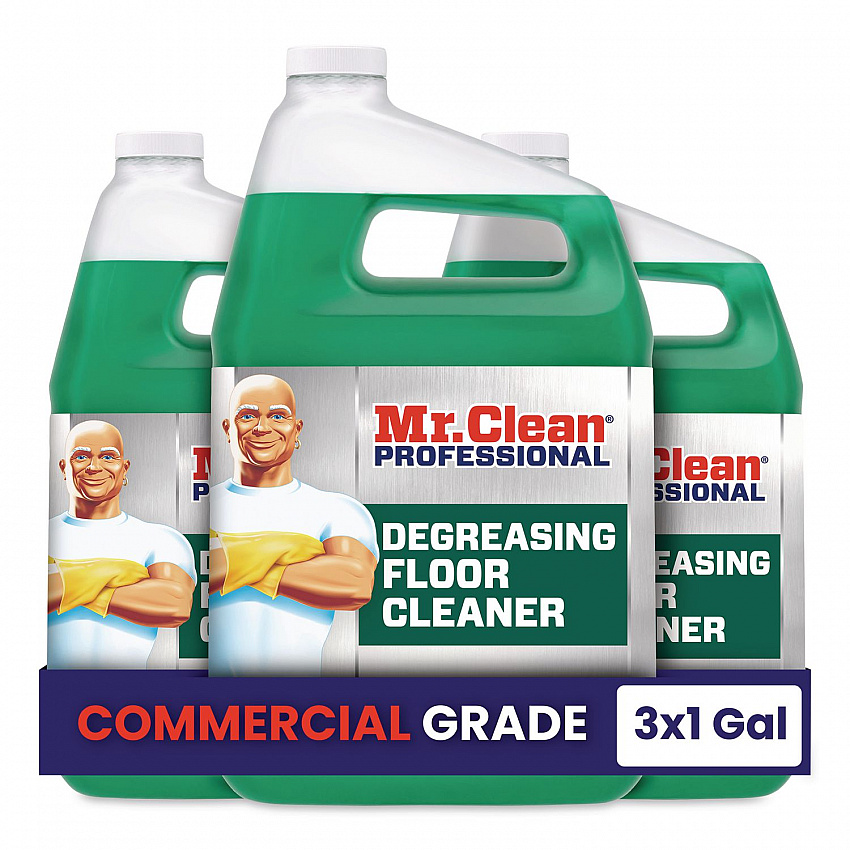 Degreasing Floor Cleaner, 1 gal Bottle, 3/Carton (19892)