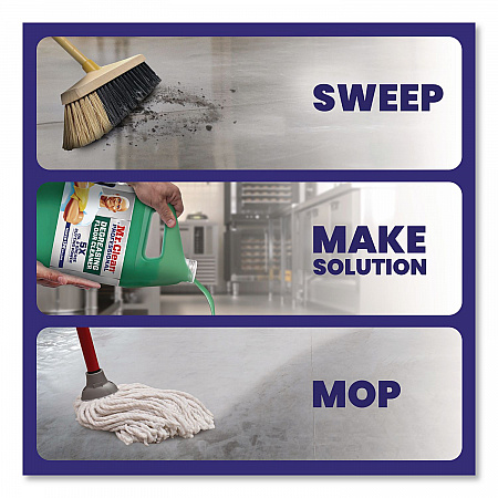 Degreasing Floor Cleaner, 1 gal Bottle, 3/Carton (19892)