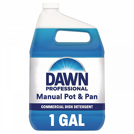 Manual Pot/Pan Dish Detergent, Original Scent, 1 gal Bottle, 4/Carton (57445CT)