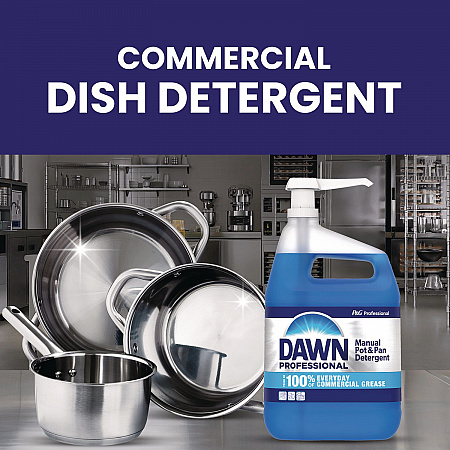 Manual Pot/Pan Dish Detergent, Original Scent, 1 gal Bottle, 4/Carton (57445CT)
