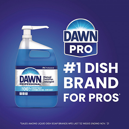 Manual Pot/Pan Dish Detergent, Original Scent, 1 gal Bottle, 4/Carton (57445CT)