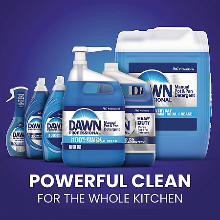 Manual Pot/Pan Dish Detergent, Original Scent, 1 gal Bottle, 4/Carton (57445CT)