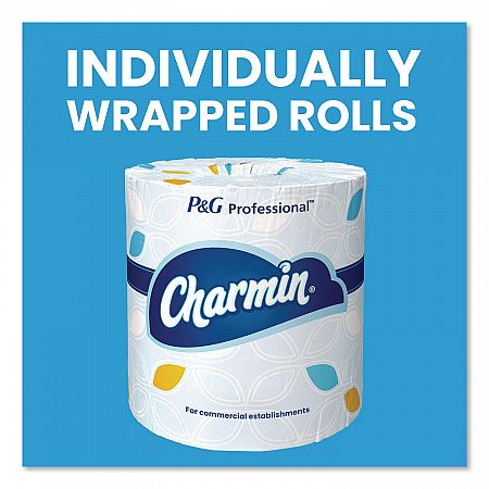 Commercial Bathroom Tissue,  Individually Wrapped, Septic Safe, 2-Ply, White, 450 Sheets/Roll, 75 Rolls/Carton (71693)
