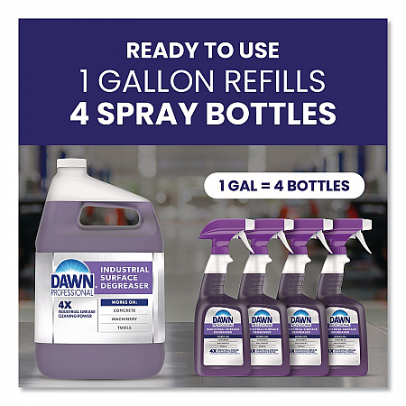 Industrial Surface Degreaser, 32 oz. Spray Bottle, 6/Carton (75324)