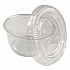 Portion Cups with Lids, 2 oz, Clear, 100/Pack, 25 Packs/Carton (60003018)