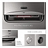 ICON Automatic Roll Towel Recessed Dispenser Housing with Trim Panel, 22 x 6.52 x 17.64, Stainless Steel (53699)