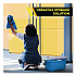 Window and General Cleaning Bucket, 3 gal, Blue (GRI183)