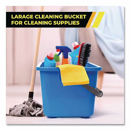 Window and General Cleaning Bucket, 3 gal, Blue, 12/Carton (GRI18312PK)