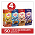 Liquid Coffee Creamer, French Vanilla/Hazelnut/Italian Sweet Creme/Original, 0.38 oz Mini Cups, 200/Carton (28300012)