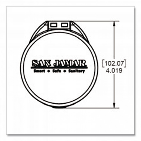 Flip Cap Replacement For C3165WH, White (100487)