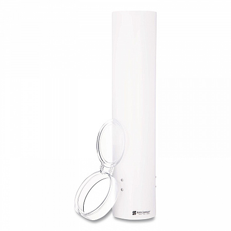 Medium Pull-Type Water Cup Dispenser, White, 24/Carton (C3165WH)