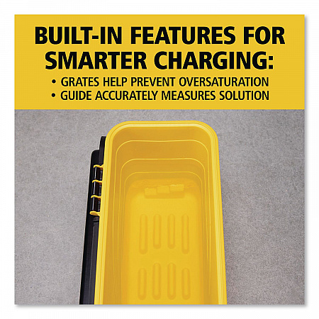 HYGEN Charging Bucket, 6.8 gal, Yellow (Q95088YW)