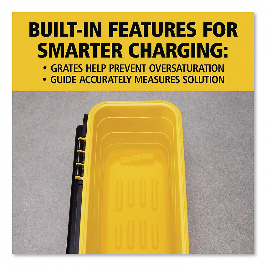 HYGEN Charging Bucket, 6.8 gal, Yellow (Q95088YW)