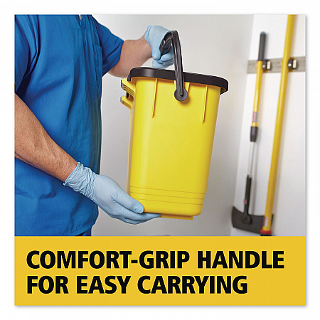 HYGEN Charging Bucket, 6.8 gal, Yellow (Q95088YW)