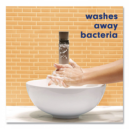 Antibacterial Liquid Hand Soap Refill, Fresh Scent, 50 oz, Orange, 3/Carton (61048277)