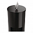 Floor Stand Wet Wipe Dispenser Station with 7 Gallon Built-In Trash Can, 13.1 x 13.1 x 36, Black (GRI509BLK)
