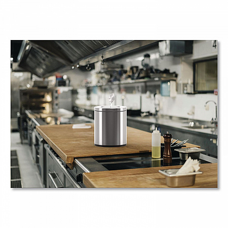 Stainless Steel Tabletop Wipes Dispenser, 10 x 10 x 11.75, Brushed Stainless Steel (GRI510T)