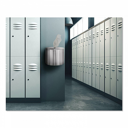 Stainless Steel Wall Mount Wet Wipe Dispenser, 11