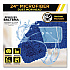 Microfiber Looped Dust Mop Pad Head, 24 x 5, Blue (GRI18224)