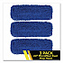 Microfiber Looped Dust Mop Pad Head, 24 x 5, Blue, 3/Pack (GRI182243PK)