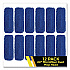 Microfiber Looped Dust Mop Pad Head, 24 x 5, Blue, 12/Carton (GRI1822412PK)