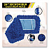 Microfiber Looped Dust Mop Pad Head, 24 x 5, Blue, 12/Carton (GRI1822412PK)