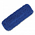 Microfiber Looped Dust Mop Pad Head, 24 x 5, Blue, 12/Carton (GRI1822412PK)