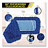 Microfiber Looped Dust Mop Pad Head, 36 x 5, Blue, 3/Pack (GRI182363PK)
