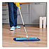 Microfiber Looped Dust Mop Pad Head, 36 x 5, Blue, 3/Pack (GRI182363PK)