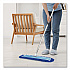Microfiber Looped Dust Mop Pad Head, 36 x 5, Blue, 3/Pack (GRI182363PK)