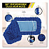 Microfiber Looped Dust Mop Pad Head, 36 x 5, Blue, 12/Carton (GRI1823612PK)