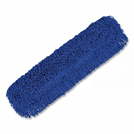Microfiber Looped Dust Mop Pad Head, 36 x 5, Blue, 12/Carton (GRI1823612PK)