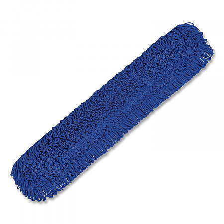 Microfiber Looped Dust Mop Pad Head, 48 x 5, Blue, 6/Pack (GRI182486PK)