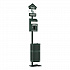 Pet Waste Station Kit with Foot Pedal, Header Bag Locking Dispenser, 11.5 Gallon Trash Can, Pole, and Glow-in-the-Dark Sign (FLO11HSG)