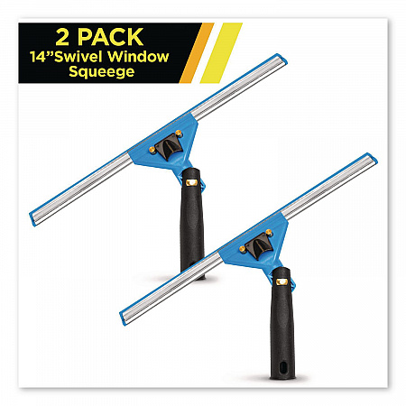 Swivel Window Squeegee with Quick Release, 14