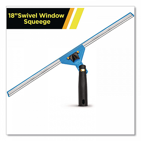 Swivel Window Squeegee with Quick Release, 18