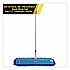 All-In-One Microfiber Dust Mop Set with Telescopic Handle, 36 x 5, Blue Microfiber Head, 40