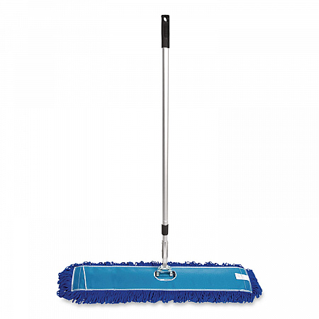 All-In-One Microfiber Dust Mop Set with Telescopic Handle, 36 x 5, Blue Microfiber Head, 72
