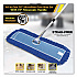 All-In-One Microfiber Dust Mop Set with Telescopic Handle, 36 x 5, Blue Microfiber Head, 72