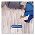 All-In-One Microfiber Dust Mop Set with Telescopic Handle, 36 x 5, Blue Microfiber Head, 72