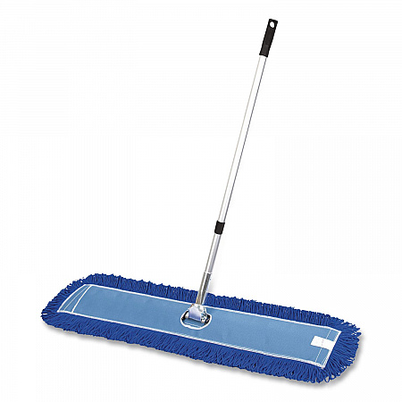 All-In-One Microfiber Dust Mop Set with Telescopic Handle, 48 x 5, Blue Microfiber Head, 40