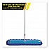 All-In-One Microfiber Dust Mop Set with Telescopic Handle, 48 x 5, Blue Microfiber Head, 40