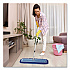 All-In-One Microfiber Dust Mop Set with Telescopic Handle, 48 x 5, Blue Microfiber Head, 72