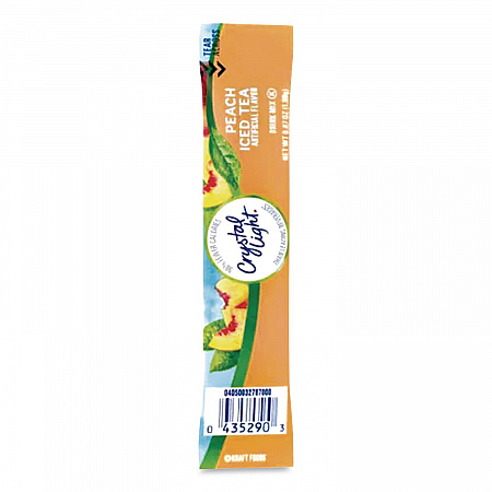 Flavored Drink Mix, Peach Tea, 0.09 oz Packet, 30/Box (79700)
