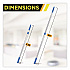 Cobweb/Corner Duster Brush with Telescopic Pole, 3 ft to 6 ft Handle (GRI1026F)