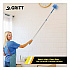 Cobweb/Corner Duster Brush with Telescopic Pole, 3 ft to 6 ft Handle (GRI1026F)