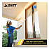 Cobweb/Corner Duster Brush with Telescopic Pole, 3 ft to 6 ft Handle, 3/Kit (GRI1026F3PK)