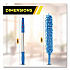 Flexible Wand Duster with Microfiber and Chenille Sleeve and 20