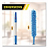 Flexible Wand Duster with Microfiber and Chenille Sleeve and 20
